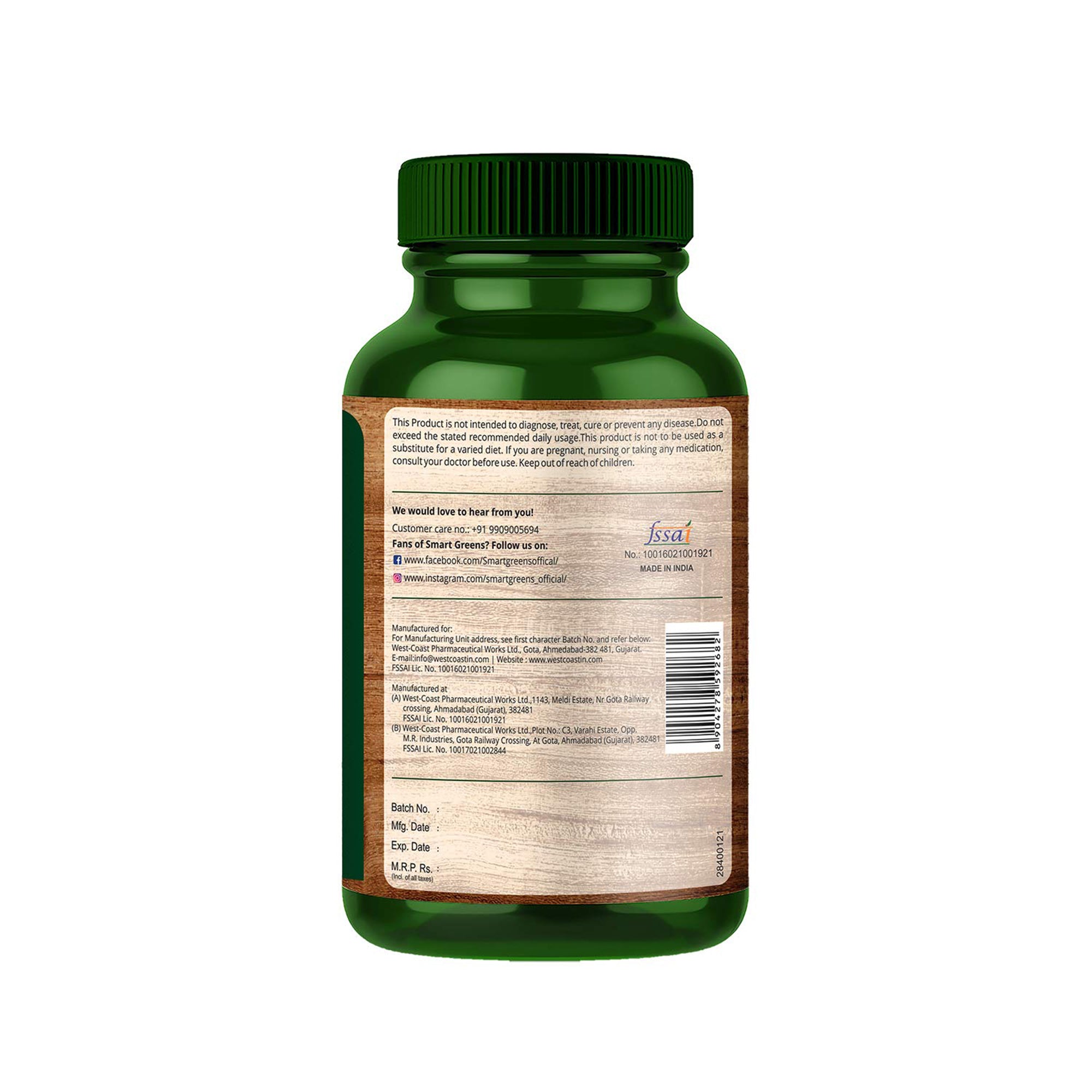 Smart Greens Sleep Tablets - Natural sleep aid